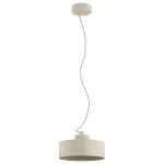 Selia lampa wisząca E27 beżowa 61622