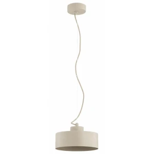 Selia lampa wisząca E27 beżowa 61622