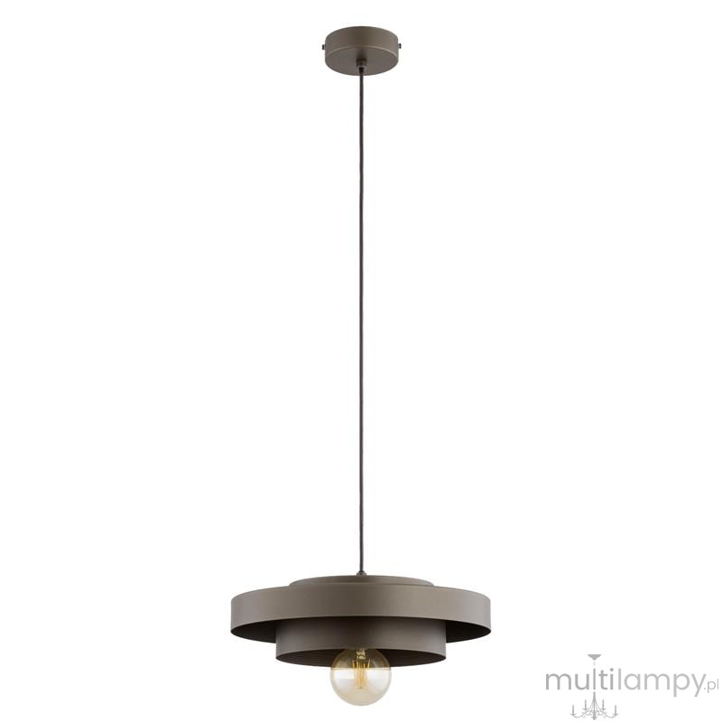 Ceroti lampa wisząca E27 brązowa 61619