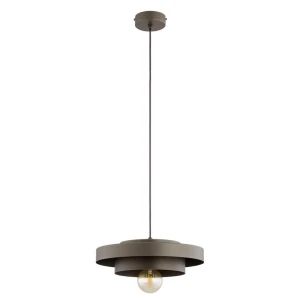 Ceroti lampa wisząca E27 brązowa 61619