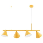 Zelta Midi lampa wisząca spot 4xE27 żółta 63423
