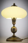 Bolero lampa stołowa 1xE14 czarna/złoty patynowany 2118