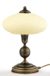 Bolero lampa stołowa 1xE14 czarna/złoty patynowany 2118