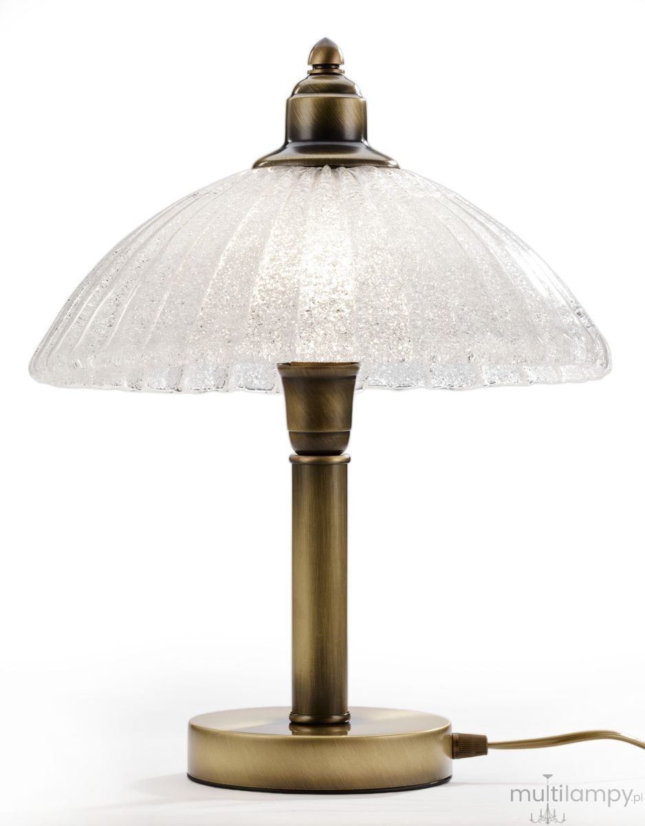 Carmen lampa stołowa 1xE27 mosiądz patynowany 2126