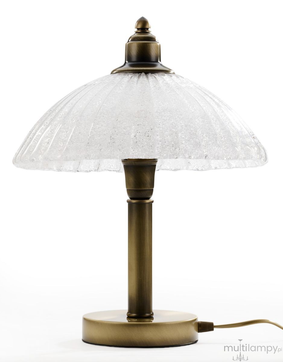 Carmen lampa stołowa 1xE27 mosiądz patynowany 2126