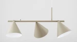 Zelta Maxi lampa wisząca 3xE27 beżowa 6262
