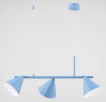 Zelta Midi lampa wisząca 3xE27 niebieska 6262