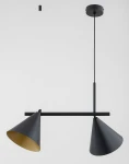 Zelta Maxi lampa wisząca 2xE27 czarna 62630