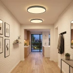 Hugo D45 plafon LED 21W/32W/42W CCT IP54 czarny ML2568