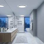 Hugo D37 plafon LED 16W/24W/32W  CCT IP54 czarny ML2566