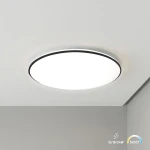 Hugo D29,5 plafon LED 12W/18W/24W CCT IP54 czarny ML2564