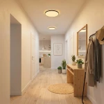 Hugo D29,5 plafon LED 12W/18W/24W CCT IP54 czarny ML2564