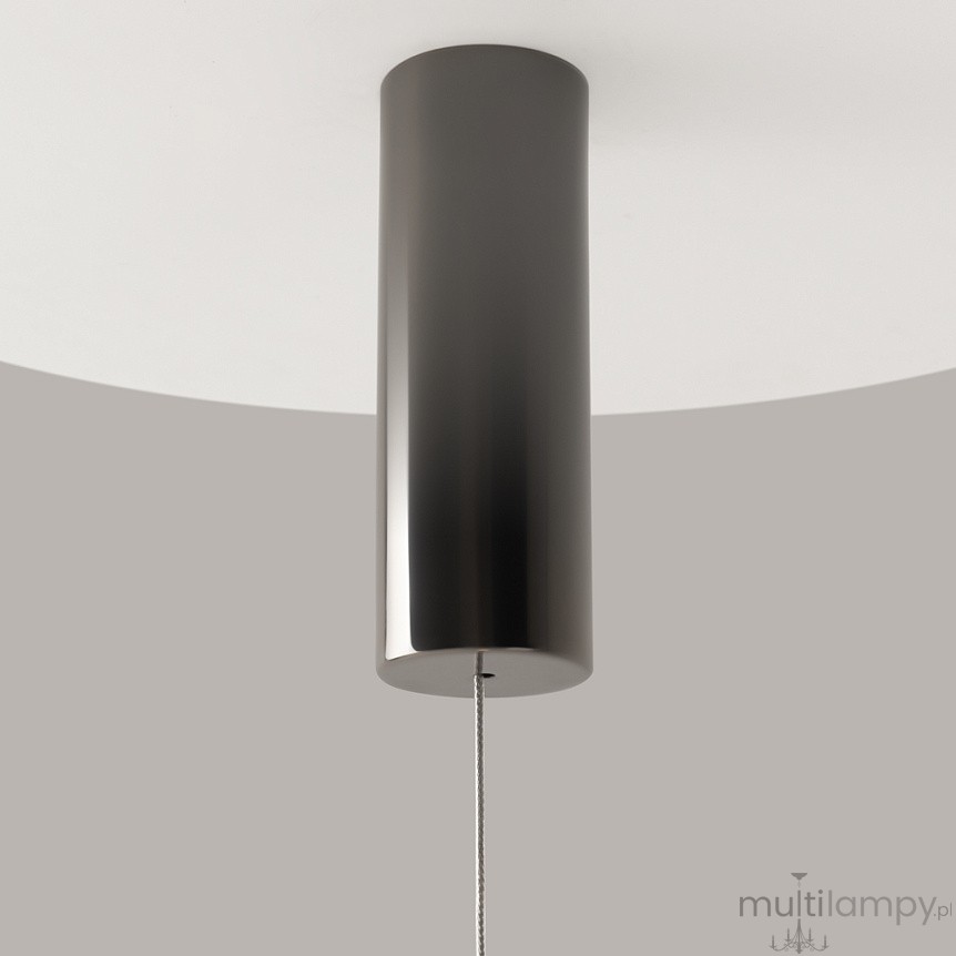 Double Moon lampa wisząca LED 8W 3000K czarna MOD478PL-L8B3K