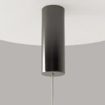 Double Moon lampa wisząca LED 8W 3000K czarna MOD478PL-L8B3K