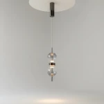 Double Moon lampa wisząca LED 8W 3000K czarna MOD478PL-L8B3K
