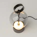 Double Moon lampa akmulatorowa LED 3W 3000K czarna MOD478RL-L3B3K