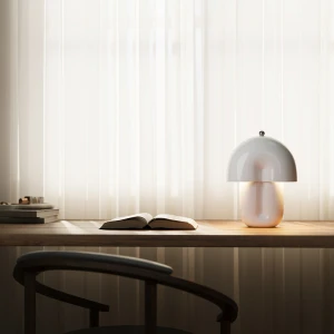 Hope lampa stołowa LED 14W 3000K biała połysk MOD479TL-L14W3K