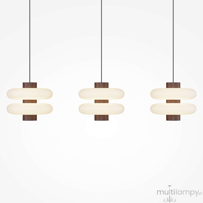 Nuvem lampa wisząca LED 23W 3000K brązowa MOD497PL-L23BRK