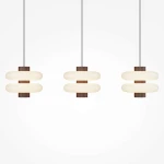 Nuvem lampa wisząca LED 23W 3000K brązowa MOD497PL-L23BRK
