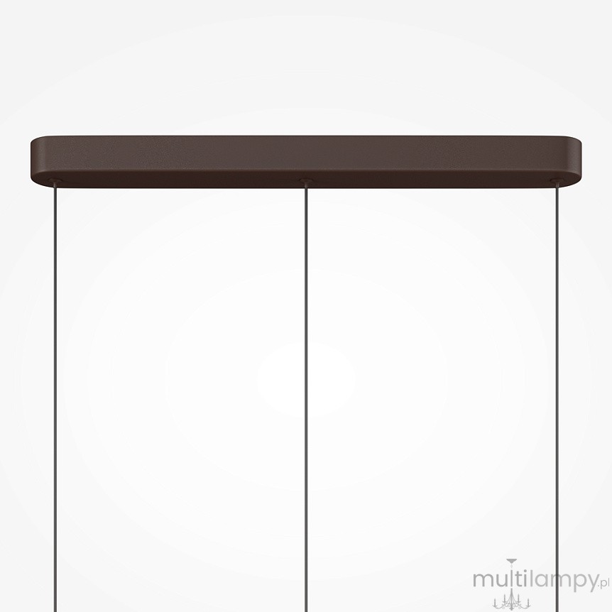 Nuvem lampa wisząca LED 23W 3000K brązowa MOD497PL-L23BRK