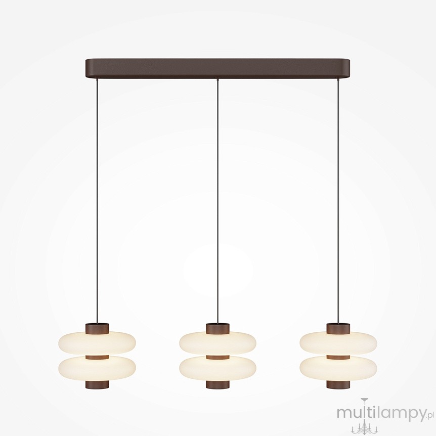 Nuvem lampa wisząca LED 23W 3000K brązowa MOD497PL-L23BRK