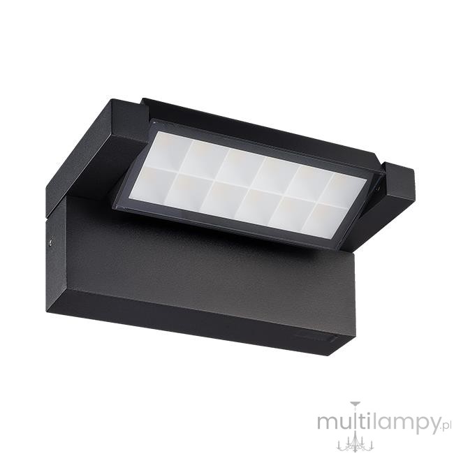 Coreo kinkiet elewacyjny kierunkowy LED 20W CCT czarny