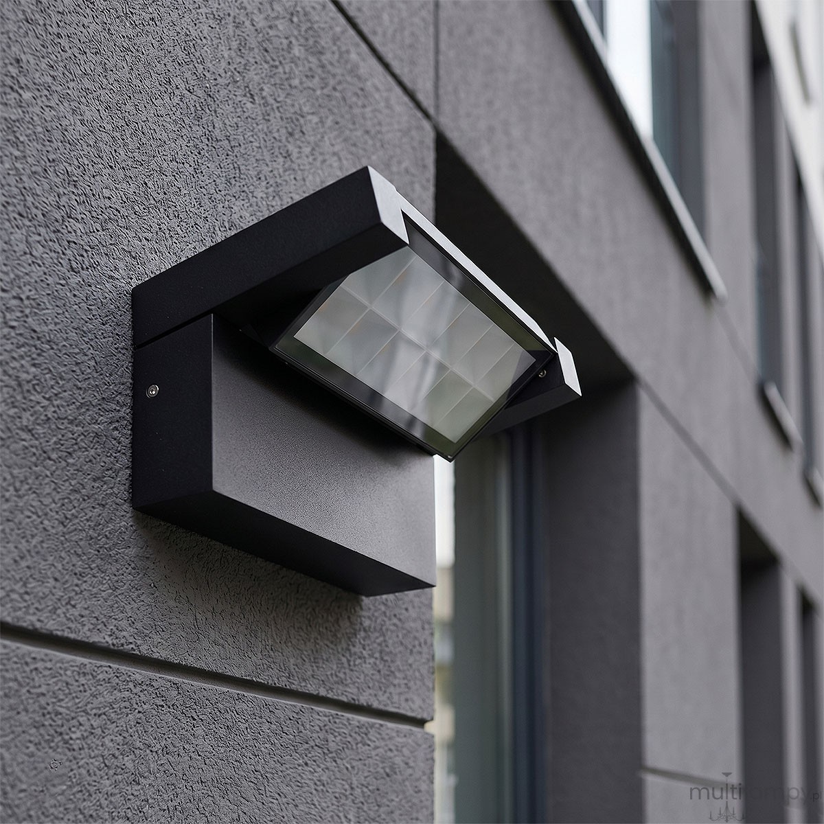 Coreo kinkiet elewacyjny kierunkowy LED 20W CCT czarny