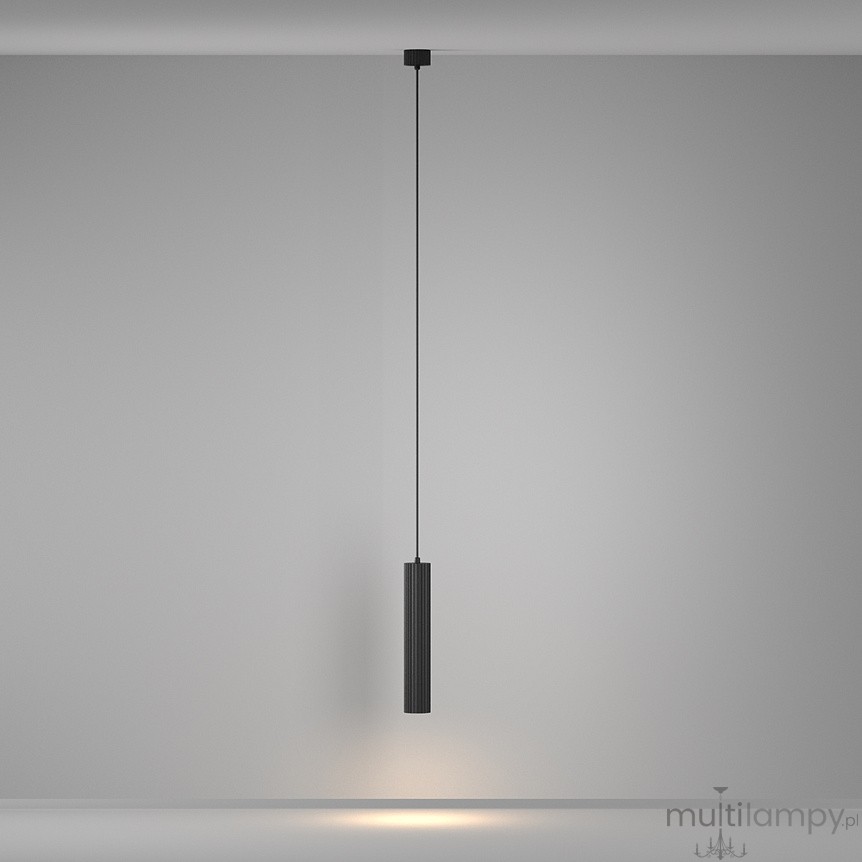 Calipso lampa wisząca 1xGU10 czarna P106PL-01-GU10-B