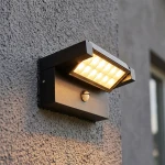Coreo kinkiet elewacyjny kierunkowy z czujnikiem ruchu LED 20W CCT czarny