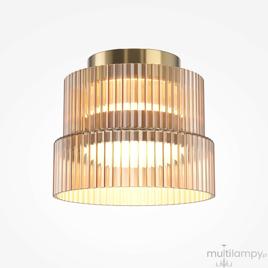 Scala lampa sufitowa LED 12W 3000K antyczny brąz MOD496CL-L12BZK