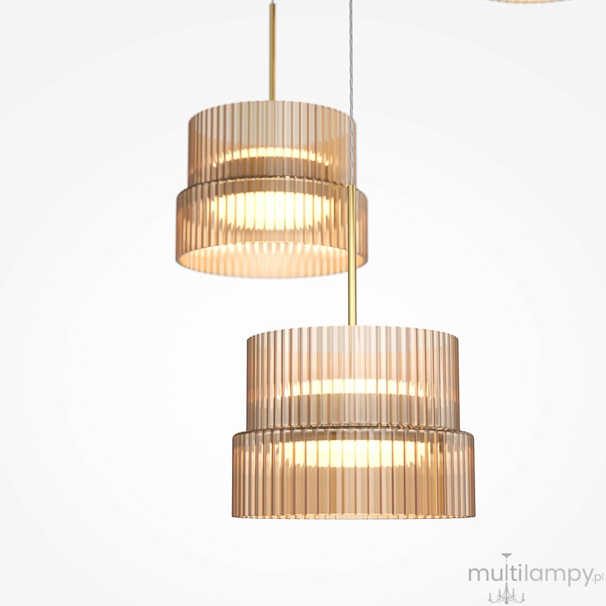 Scala lampa wisząca LED 33W 3000K antyczny brąz MOD496PL-L33BZK