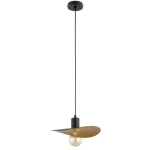 Savana D39 lampa wisząca E27 czarna 61624