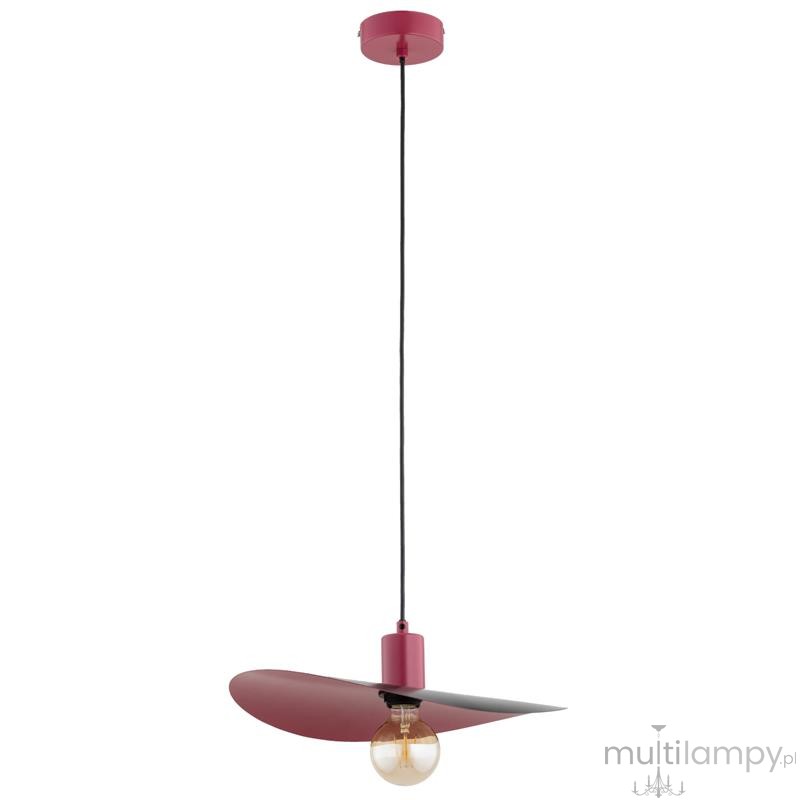 Savana Oval lampa wisząca E27 różowa 61626