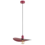 Savana Oval lampa wisząca E27 różowa 61626