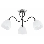 Ariel lampa sufitowa 3xE27 czarna chrom 62637
