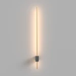Pars kinkiet LED 6W 3000K czarny/złoty C070WL-L6GB3K