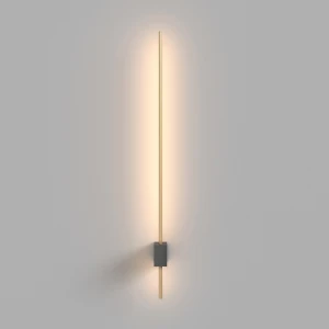 Pars kinkiet LED 6W 3000K czarny/złoty C070WL-L6GB3K