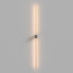 Pars kinkiet LED 12W 3000K czarny/złoty C071WL-L12GB3K