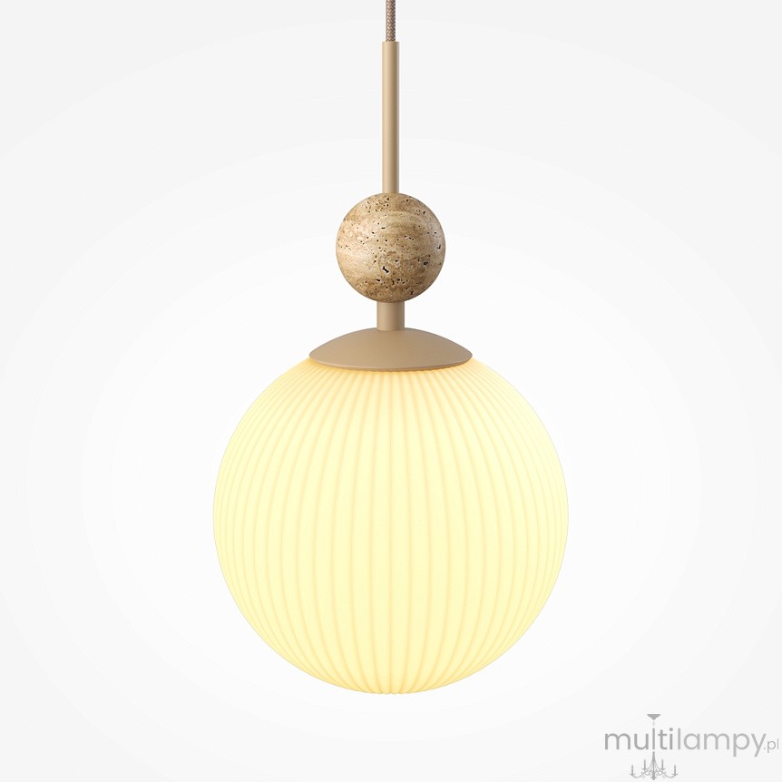 Tavo lampa wisząca 1xE27 beżowa MOD453PL-01BG