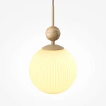 Tavo lampa wisząca 1xE27 beżowa MOD453PL-01BG