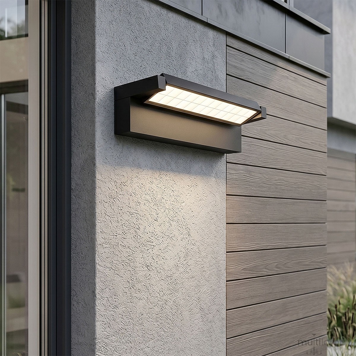 Coreo kinkiet elewacyjny kierunkowy LED 36W CCT czarny