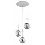Arvena lampa wisząca 3xE14 chrom 62641