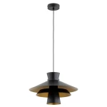 Celeste lampa wisząca E27 czarna 61652