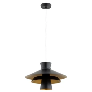 Celeste lampa wisząca E27 czarna 61652