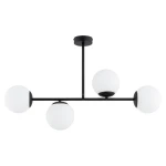 Gloris lampa sufitowa 4xE14 czarna 63432