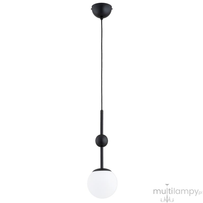 Fioro lampa wisząca E14 czarna biały 61653