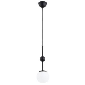Fioro lampa wisząca E14 czarna biały 61653