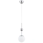 Fioro lampa wisząca E14 chrom biały 61654