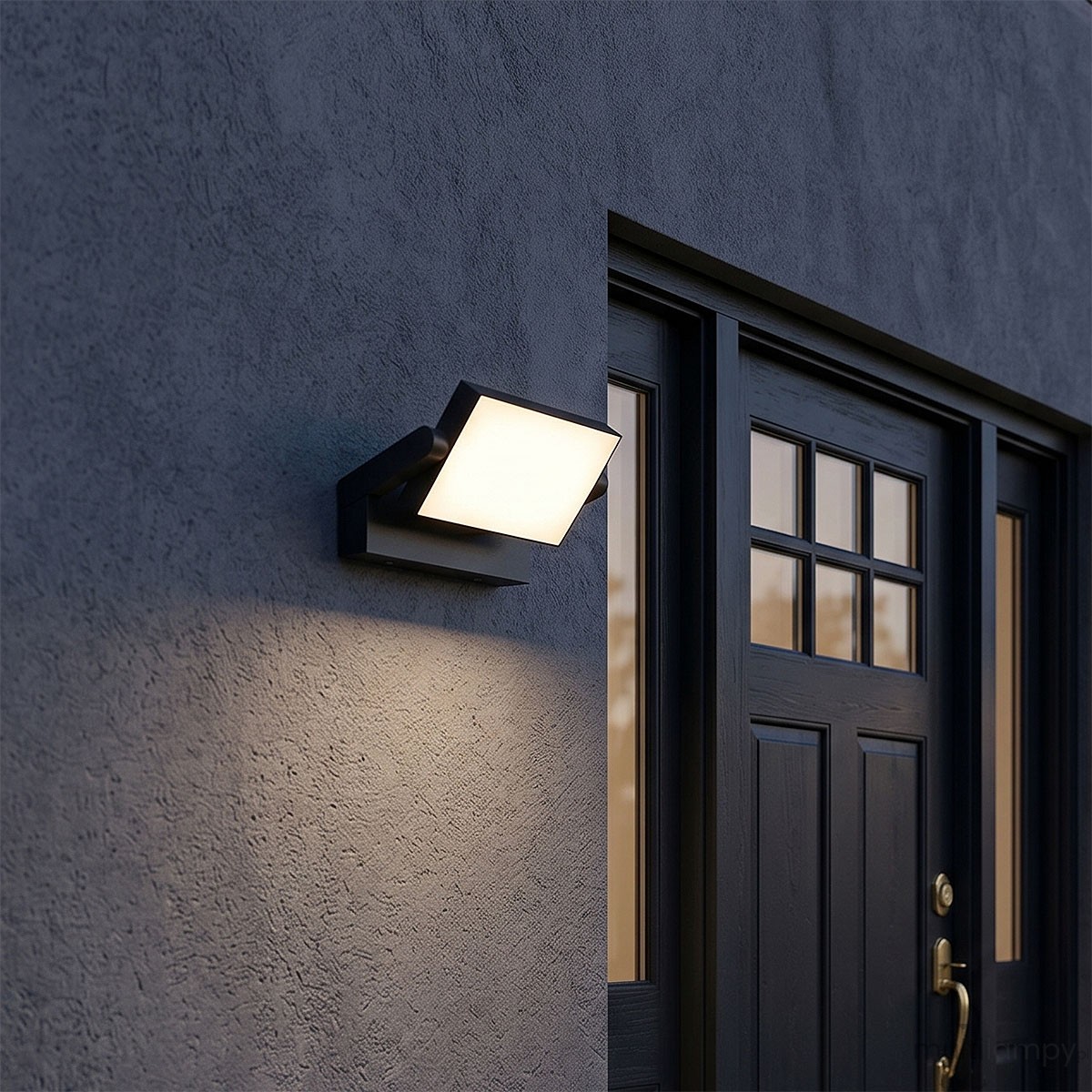 Merko kinkiet elewacyjny kierunkowy LED 18W 4000K czarny