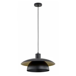 Helisto lampa wisząca E27 czarna 61552